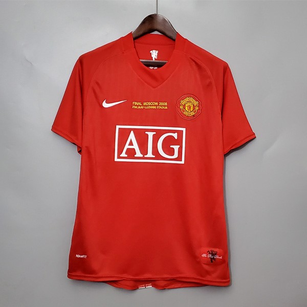 Thailandia Maglia Manchester United Home Retro 2007 2008